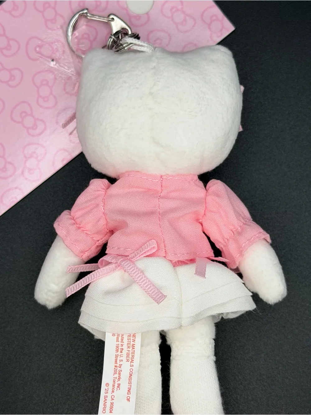 Sanrio The Closet Series Hello Kitty with Lolita outfit keychain/plush bk16